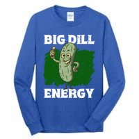 Big Dill Energy Lover Pickles Cute Gift Tall Long Sleeve T-Shirt