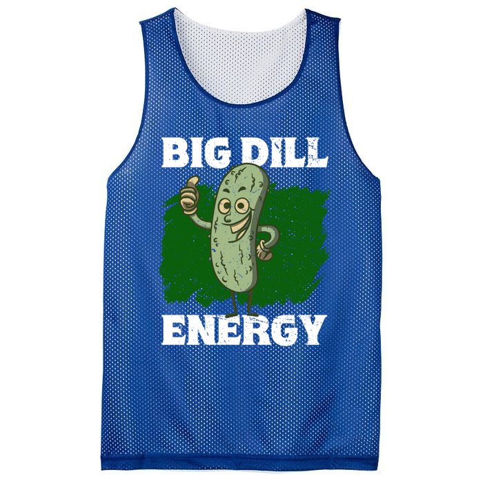 Big Dill Energy Lover Pickles Cute Gift Mesh Reversible Basketball Jersey Tank