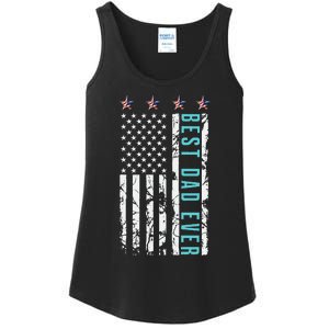 Best dad ever for Father's day from Son Daughter Ladies Essential Tank