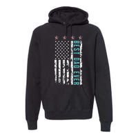 Best dad ever for Father's day from Son Daughter Premium Hoodie