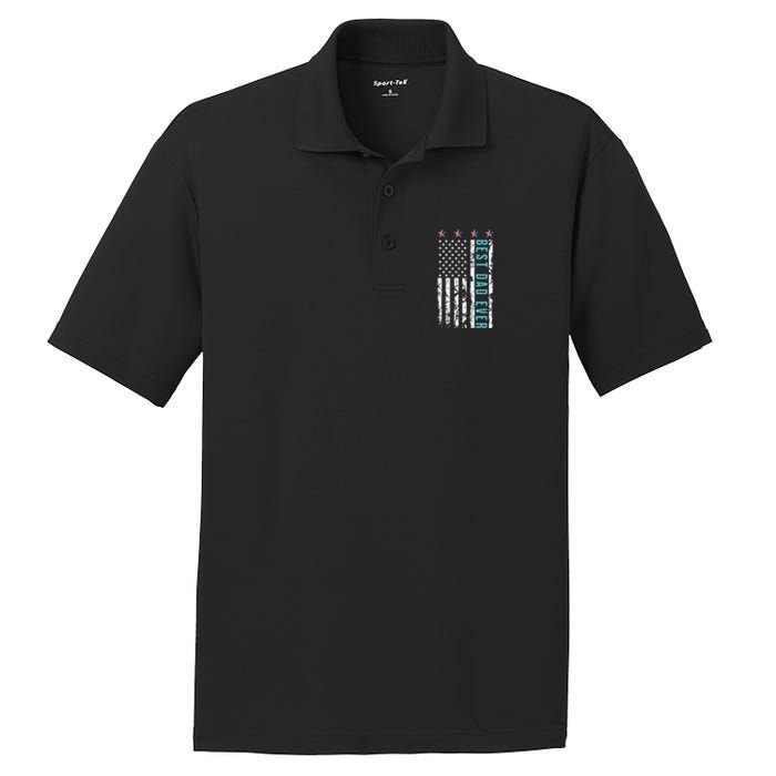 Best dad ever for Father's day from Son Daughter PosiCharge RacerMesh Polo