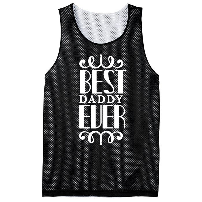 Best Daddy Ever Mesh Reversible Basketball Jersey Tank