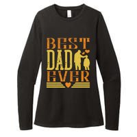 Best Dad Ever Womens CVC Long Sleeve Shirt