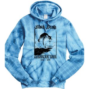 Black Death European Tie Dye Hoodie