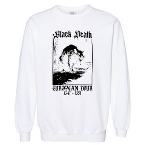 Black Death European Garment-Dyed Sweatshirt