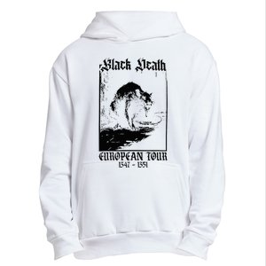 Black Death European Urban Pullover Hoodie