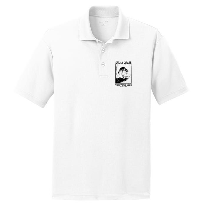 Black Death European PosiCharge RacerMesh Polo