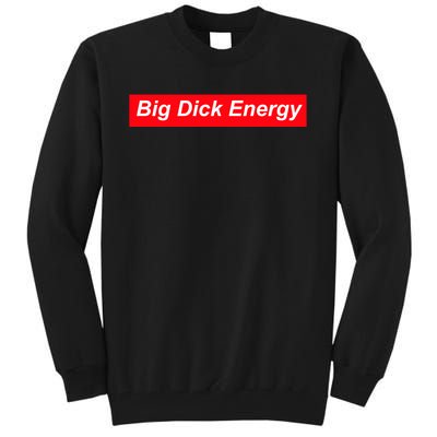 Big Dick Energy Funny Meme Tall Sweatshirt