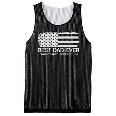 Best Dad Ever American Flag Gift For Dad For Dad Husband Men Funny Mesh Reversible Basketball Jersey Tank