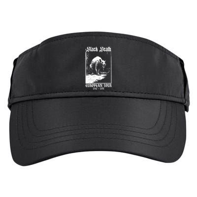 Black Death European Plague Rat Medieval History Goth Adult Drive Performance Visor