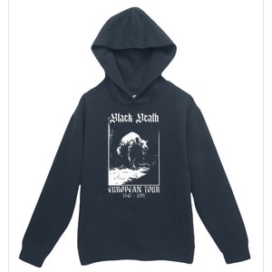 Black Death European Plague Rat Medieval History Goth Urban Pullover Hoodie