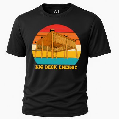 Big Deck Energy Funny Retro Vintage Performance Shirt