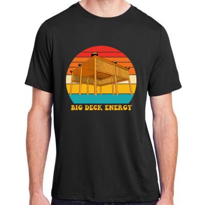 Big Deck Energy Funny Retro Vintage Adult ChromaSoft Performance T-Shirt