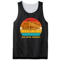 Big Deck Energy Funny Retro Vintage Mesh Reversible Basketball Jersey Tank