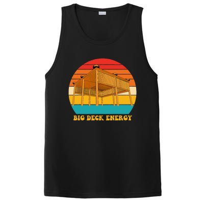 Big Deck Energy Funny Retro Vintage PosiCharge Competitor Tank