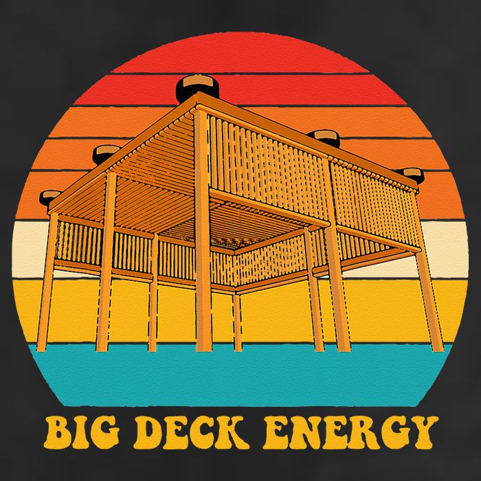 Big Deck Energy Funny Retro Vintage Hat