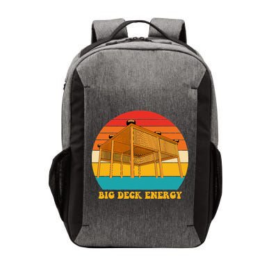 Big Deck Energy Funny Retro Vintage Vector Backpack
