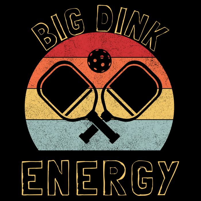 Big Dink Energy Pickleball Funny Dinking Pickle Ball Lover Magnet