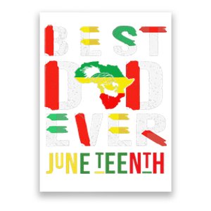 Best Dad Ever Juneteenth June 19, 1865 Poster