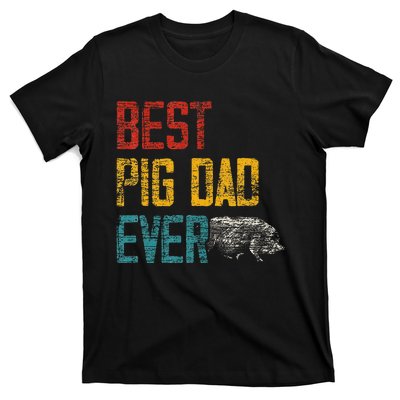 Best Dad Ever Pig T-Shirt