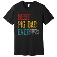 Best Dad Ever Pig Premium T-Shirt