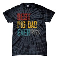 Best Dad Ever Pig Tie-Dye T-Shirt