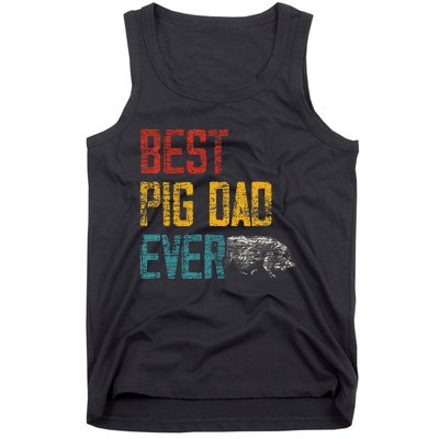 Best Dad Ever Pig Tank Top