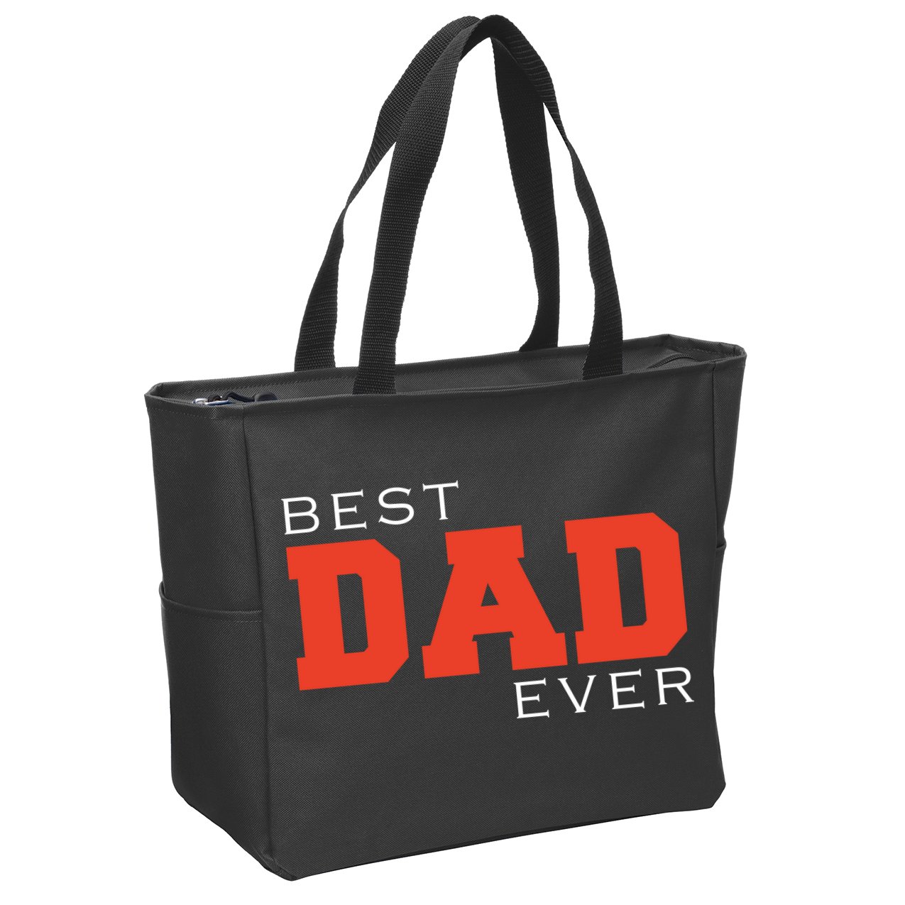 Best Dad Ever Zip Tote Bag