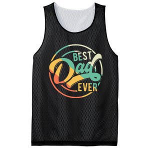 Best Dad Ever Daddy Fathers Day Birthday Gifts For Dad Mesh Reversible Basketball Jersey Tank