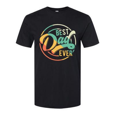 Best Dad Ever Daddy Fathers Day Birthday Gifts For Dad Softstyle® CVC T-Shirt