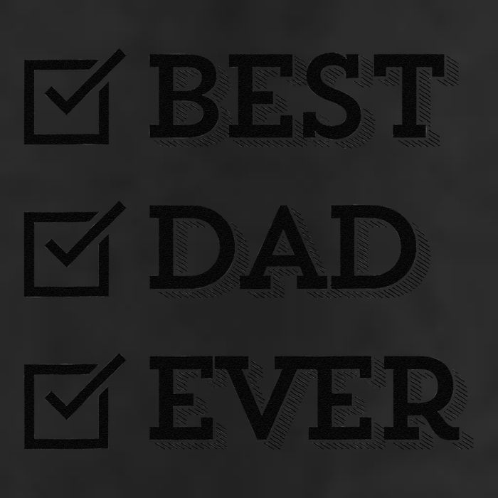 Best Dad Ever Gift For Dad From Daughter Sons Graphic Adult Drive Performance Visor