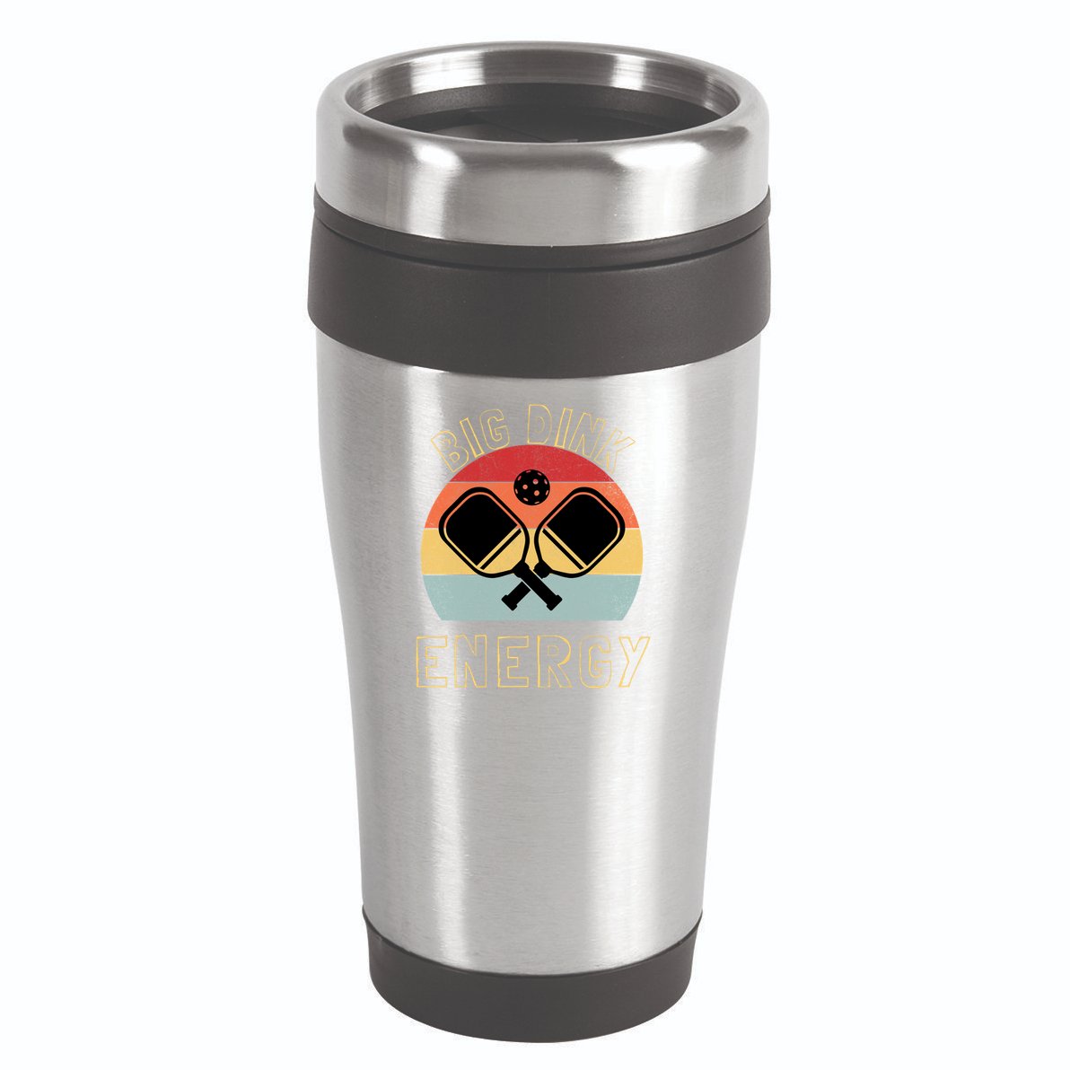 Big Dink Energy Funny Pickleball 16oz Travel Tumbler