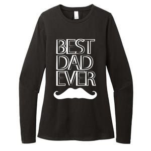 Best Dad Ever Cute Gift Womens CVC Long Sleeve Shirt