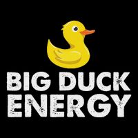 Big Duck Energy Duck Lover Drawstring Bag