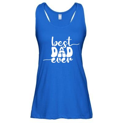 Best Dad Ever Gift Ladies Essential Flowy Tank