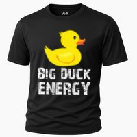 Big Duck Energy Yellow Rubber Duck Design Performance Shirt