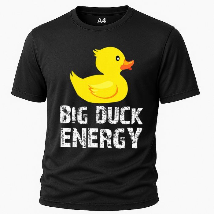 Big Duck Energy Yellow Rubber Duck Design Performance Shirt