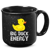 Big Duck Energy Yellow Rubber Duck Design 15oz Campfire Ceramic Mug