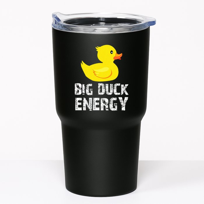 Big Duck Energy Yellow Rubber Duck Design Tumbler