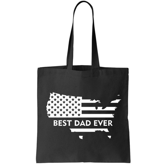 Best Dad Ever Patriot USA Flag Bag