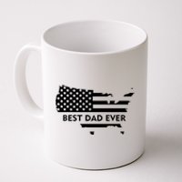 Best Dad Ever Patriot USA Flag Coffee Mug