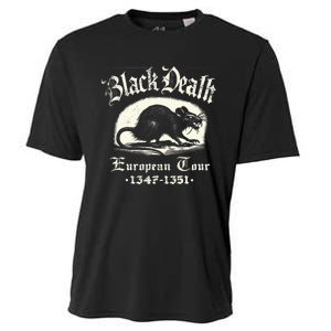 Black Death European Plague Rat Medieval History Cooling Performance Crew T-Shirt