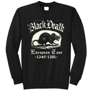 Black Death European Plague Rat Medieval History Sweatshirt