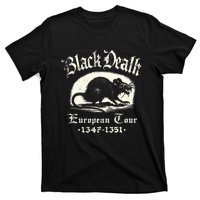 Black Death European Plague Rat Medieval History T-Shirt