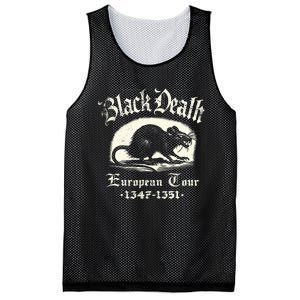 Black Death European Plague Rat Medieval History Mesh Reversible Basketball Jersey Tank