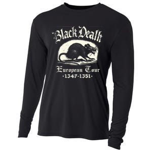 Black Death European Plague Rat Medieval History Cooling Performance Long Sleeve Crew