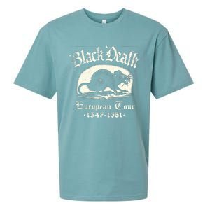 Black Death European Plague Rat Medieval History Sueded Cloud Jersey T-Shirt