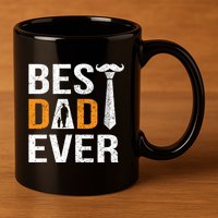 Best Dad Ever Gift 11oz C Handle Ceramic Mug