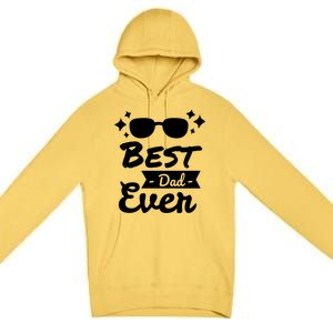 Best Dad Ever Cool Fathers Day Gift Premium Pullover Hoodie