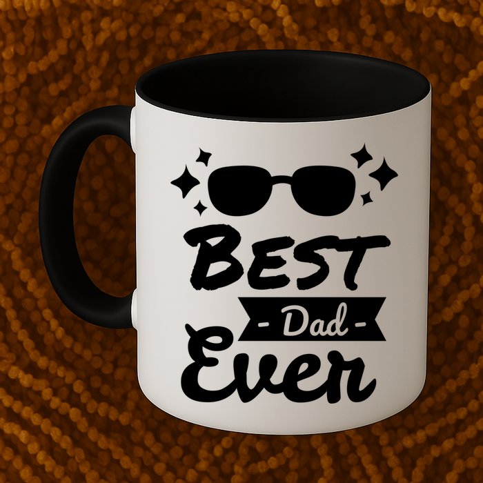 Best Dad Ever Cool Fathers Day Gift Mug